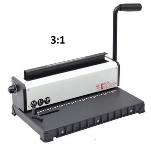 Біндер на металеву пружину 3:1, 12 аркушів