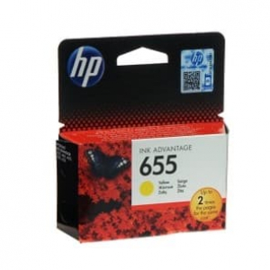 Картридж  HP DJ 4615/4625/3525/5525 (CZ112AE) №655 Yellow