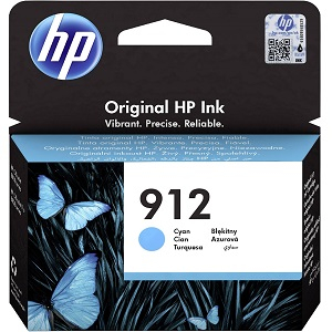 Картридж HP для Officejet Pro 8013, 8023, HP 912 Cyan (3YL77AE)