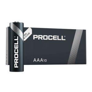 Батарейки DURACELL PROCELL Industrial PRO LR03 AAA Blister 10 штуки LR03/Industrial купити в Україні | FOTOZIP