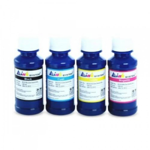 Чорнило Inksystem для Epson XP, WF, SX, CX, TX, C, комплект 100 мл х 4шт