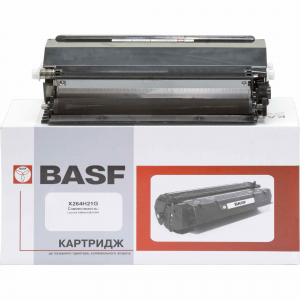 Картридж для Lexmark X264, X363, X364 сумісний X264H21G Black, BASF (BASF-KT-X264H21G)