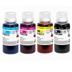 Комплект чорнил Colorway Canon 100мл х 4шт B,C,M,Y