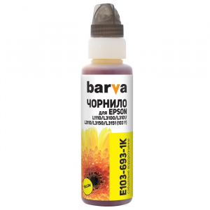Чорнила Barva E103 Yellow, 100мл для Epson, OneKey (E103-693-1K)