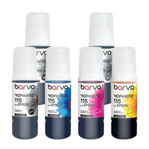 Чорнила Barva E115-070-MP для Epson 115 (BK,PB,C,M,Y,GY), 6х70 мл E115-070-MP замовити в Україні | FOTOZIP