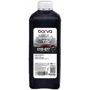 Чорнила для Epson L8160, L8180 сумісні 1000мл, 115 BК пігментне, чорні E115-877 купити в Україні | FOTOZIP