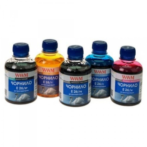 Комплект чорнил WWM E26 для Epson XP-600, XP-605, XP-700, XP-800 (5х200мл)