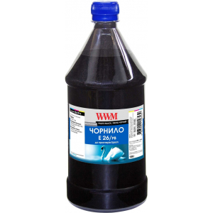 Чорнила WWM E26 для Epson серії XP, L, 1000г Black (E26 / PB-4)