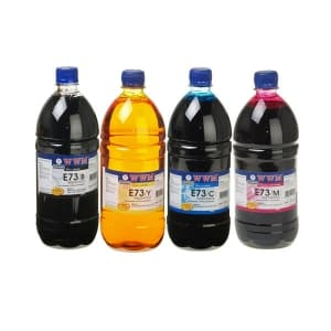 Комплект чорнил WWM E73 до Epson, 4 х 1000г B/C/M/Y