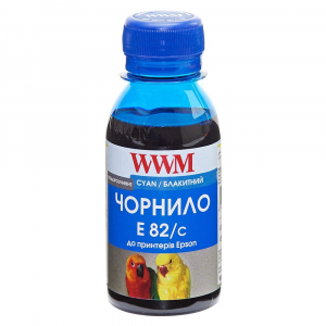 Чорнила wwm E82/C-2 для Epson Stylus Photo, 100г Cyan