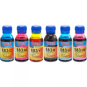 Комплект чорнил wwm Epson Stylus Photo P50, R270, R290, RX615, T50, TX650 B, C, M, Y, LC, LM E83SET-2, 100х6