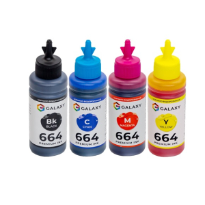 Комплект чорнил 664 Galaxy для Epson, 4x100mll, GAL-E664-4x100 GAL-E664-4x100 купити в Україні | FOTOZIP
