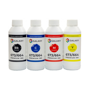Комплект чорнил 664 Galaxy для Epson, 4x500mll GAL-E664-4x500 наявність в Україні | FOTOZIP