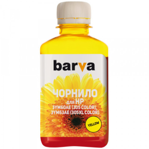 Чорнила для заправки картриджа HP 305 Yellow, 180мл Barva (H305-781)
