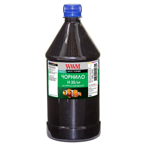 Чорнила WWM H35 для HP, 1000г Black Пігментні (H35BP-4) для СБПЧ H35/BP-4 замовити в Україні | FOTOZIP