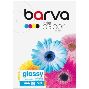 Глянцевий фотопапір А4 200 гм2, 50арк BARVA Original (IP-C230-013) IP-C200-025 купити в Україні | FOTOZIP