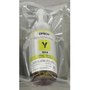 Чорнила EPSON 664, Yellow (C13T66444A) оригінальні