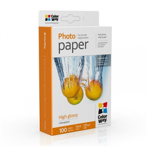 Фотопапір Colorway глянц. 230г/м, 10x15 PG230-100 карт.уп.