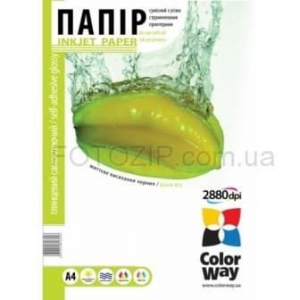 Фотопапір Colorway глянц. самокл. 135/80г/м, A4 PGS135-50