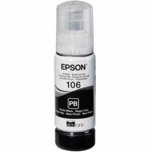 Чорнила Epson 106 для L7160, L7180 Photo Black, 70мл, оригінальні