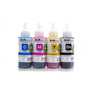 Чорнила світлостійкі INKSYSTEM аналог Epson 664, комплект 4 x 100 ml