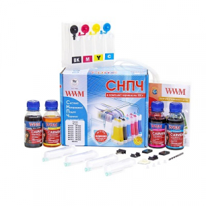 СБПЧ Canon Pixma MP240, 250, 280, 272, 495, MX320, iP2700 (WWM IS.0119U) з чорнилами CARMEN