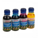 Комплект чорнил WWM ДЛЯ EPSON L110, L210, L355 (4 Х 100Г)