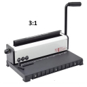 Біндер на металеву пружину 3:1, 12 аркушів