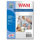 Фотопапір WWM, матовий Magnetic, 100х150 мм, 5 л (M. MAG.F5)