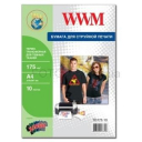 Термотрансфер WWM для струменевого друку для темни х тканей, 175g, m2, A4, 10л (TD175.10)