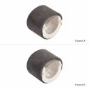 Ролик захоплення паперу BASF для Samsung ML-1610, 1615, 2015 аналог PUR-SM1610, JC61-01151A, JC97-02688A (BASF-JC61-01151A)