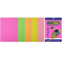 Набор цветной бумаги BUROMAX NEON, 5 цв., 50 л., А4, 80 г/м² (BM.2721550-99)