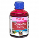 Чорнило WWM для Canon G1400, G2400, G3400, GI - 490M Magenta, 200г водорозчинні