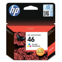 Картридж струменевий HP 46 Color (CZ638AE)