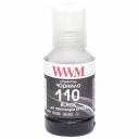 Чорнила для Epson M1100, M1120, M1140, M2140, M3140, M3170, WWM 140г Black (E110BP)