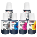 Чернила Barva E115-140-MP для Epson 115 (BK,PB,C,M,Y,GY), 6х140 мл