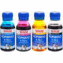 Комплект чорнил Epson Stylus CX3700, T26, TX106, TX206, TX419 B, C, M, Y E73/SET, 4*100мл