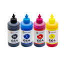 Комплект чорнил 664 Galaxy для Epson, 4x200mll, GAL-E664-4x200