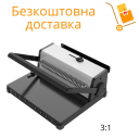 Біндер на металеву пружину 3:1, 20 аркушів, 140 аркушів
