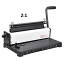 Біндер на металеву пружину 2:1, 10 листів