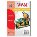 Фотопапір WWM, глянцевий 200g, m2, 100х150 мм, 100л (G200.F100/C) без політуркі