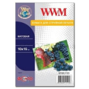 Фотопапір WWM, матовий 180g, m2, 100х150 мм, 20л (M180.F20)