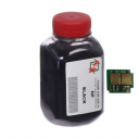 Тонер + чіп HP CLJ CP1025 Black (АНК, 1500122)
